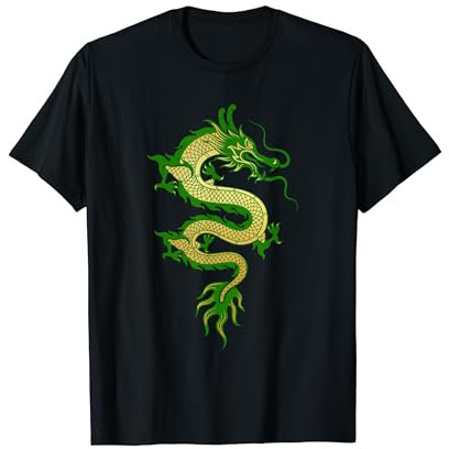 Dragon chinois vert T-Shirt