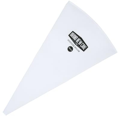 BrandNewCake® Poche à Douille Réutilisable en Nylon 45cm - Durable et Lavable - Blanche