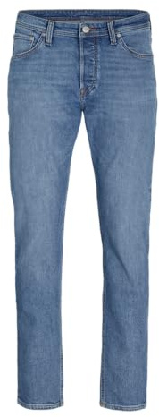 APREL Jeans Herren Tapered Fit – Jeans Herren Stretch mit Stonewashed Look & 5-Pocket Design – Mid Rise Denim Hose mit Knopfverschluss – Bequeme Herrenjeans für Freizeit & Alltag