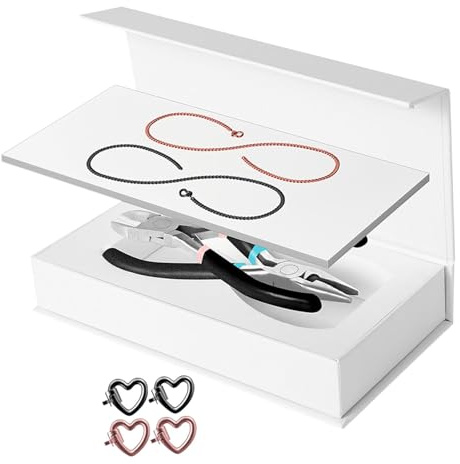 APLVFFZH Permanent Bracelet Kit Bracelet Making for Couples Casual Gifts DIY Locked Bracelet for Engagement Valentines Day Family