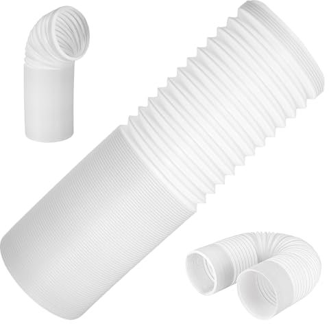 SUNJULY Tragbarer Klimaanlagen Abluftschlauch, Mobiler Klimaanlage Schlauch, 150mm Durchmesser 200cm Länge, AC-Schlauchverlängerung für Klimagerät Mobile Klimaanlage Wäschetrockner Luftentfeuchter