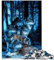 Puzzle 1000 Teile für Erwachsene, Wolfswald, mit Lernspielzeug, Stressabbau, Urlaub zu Hause, Zeit totschlagen,38x52cm