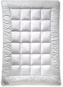Billerbeck 5105730003 Faserdecke S22 Duo, 155 / 220 cm weiß