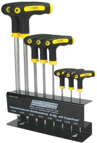 Brüder Mannesmann Innensechskant-Schlüsselsatz, 8-teilig | M18165