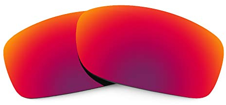 Revant Verres de Rechange Compatibles avec Oakley Fives Squared, Polarisés, Soleil de Minuit MirrorShield