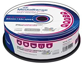 MediaRange MR202 Confezione CDR80, Argento