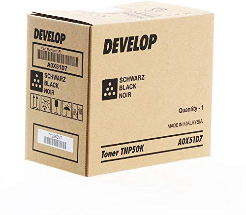 Develop (Magazin) A0 x Toner und Laser 5000 Seiten Schwarz Toner Cartridge – Cartouche de toner Laser, Laser, entwickeln Ineo 3100P, 1 Stück (S) (schwarz, 5000 Seiten)