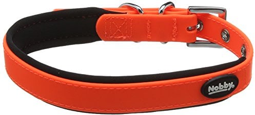 Nobby Halsband Cover, neon orange L: 50-60 cm, B: 25 mm, 1 Stück