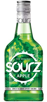 SOURZ APPLE Liqueur, 70 cl
