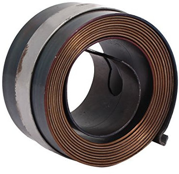 Sourcingmap 25mm Width Auto Reset Drill Press Quill Feed Return Coil Spring Gray