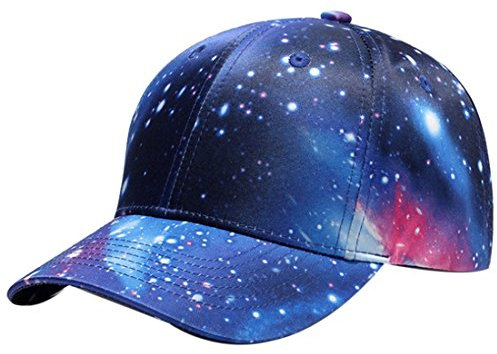 Belsen Damen Hip-Hop Cap Baseball Kappe Trucker Hat (Galaxie Stern)