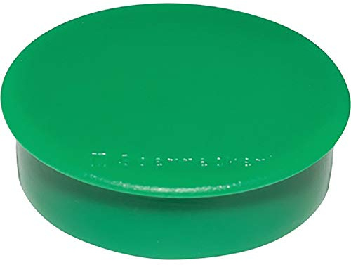 Magnet-Kreis 38mm grün Haftkraft 2.5kg Packung 10 Magnete (4882)