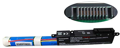 YASI MFG® 11.25V 2600mAh A31N1519 Batterie pour ASUS X540 X540LA X540LJ X540SA X540SC X540Y X540YA X540S X540SA F540 F540L F540LA F540S F540SA F540Y R540 R540L R540LA R540S R540SA R540Y S540R