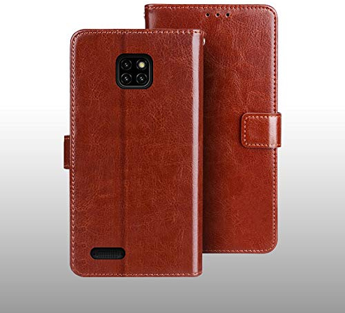 Custodia® Flip Brieftasche Hülle mit Standfunktion für Ulefone Note 7(Muster 8)