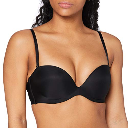 Triumph Donna Stepy Soft 01 WDP, Full Coverage Bra, BLACK, 3C
