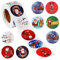 Weihnachtsaufkleber, Vintoney 500er Weihnachten Aufkleber Etiketten Schneemann Elf Glocken Schnee Rentier Xmas Kinder Stickers Versiegelung DIY Dekoration Backen Geschenktüten Handarbeit