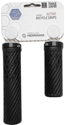 Herrmans Herren Lenkergriffe, schwarz, 22mm