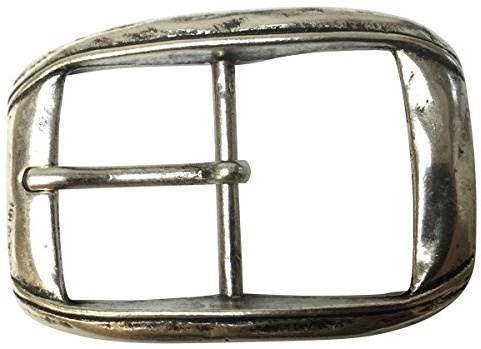 BELTINGER Gürtelschnalle Doppel 4,0 cm | Buckle Wechselschließe Gürtelschließe 40mm Massiv | Dorn-Schließe | Wechselgürtel bis 4cm