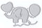 DzIxY Elefant Krabbe Metall Stanzformen für klare Briefmarken und Metall Stanzformen Sets für Kartenherstellung Scrapbooking Papierbedarf Dichtungen Aufbewahrungstaschen