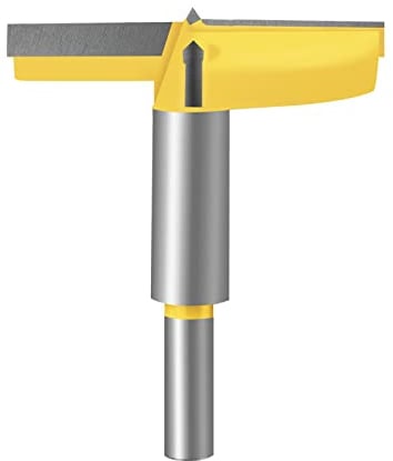 Meccion Mèches Forstner Fraise pour Bois, Professionnelle Carbure Forstner Foret Scie-cloche pour Faire des Trous Propres à Fond Plat Dans le Bois (80mm)