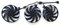 REMSEY Ventilateurs de Refroidissement 3 pièces 90MM 7PIN CF9010U12D Compatible for ASUS TUF RTX 3060 Ti 3070 3080 3090 OC Gaming Ventilateurs de Carte Graphique Kindly