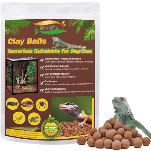 ZeeDix 6 LBS Leca Clay Balls for Reptile & Terrarium Substrate