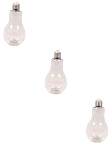 MAGICLULU 3sätze Kreative Glühbirnen Flasche Deko Mikro-landschaftsflasche Für Stilvolle Heimdekoration Für Garten Büro Und Geschäfte Aus Hochwertigem Warmes Licht Einzigartiges Design