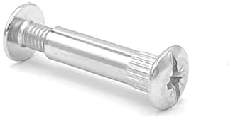 NOLDAR | Vis de Connexion M4 x 30 mm pour Assemblage Meuble, Diamètre Ø5 mm, Épaisseur 30-40 mm (50 Pièces)