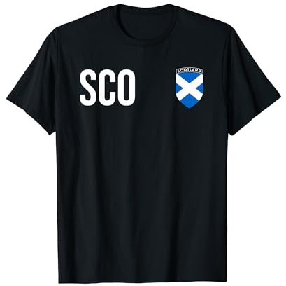 Schottland Geschenk für Scotland Fußball Soccer Europa T-Shirt