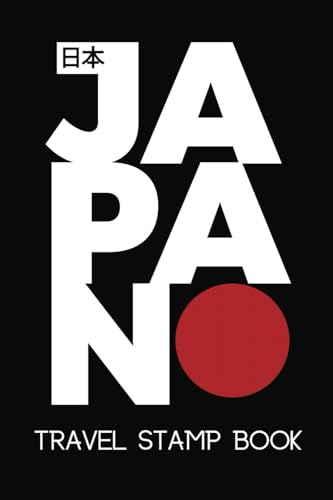 Japan Travel Stamp Book: Eki Station and Souvenir Stamp Collection Notebook
