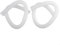 FUBESK Lot de 2 tuyaux de rechange pour pompe de piscine hors sol, 32 mm, longueur 99,1 cm, étanche, flexible pour pompes de filtration pour Intex 3,8 cm (blanc)