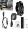 Motorcycle Usb Socket Waterproof 12v Usb Socket Motorcycles Waterproof 48W QC3.0 Fast Charge, USB-A & PD Type-C Waterproof IP65 Motorcycle Usb Socket 12V/24V Charger Motorbike Car Accessories