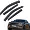 SONGGM Auto Windabweiser für VW Amarok 2022 2023 2024,Autofenster Regenschutz Luftabweiser Regenabweiser Fahrzeug-Spezifisches Zubehör.
