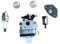Sostituzione Del Carburatore Parti del motore Carburatore Carburatore per decespugliatore per Tanaka con questo carburatore Carburatore Della Motosega