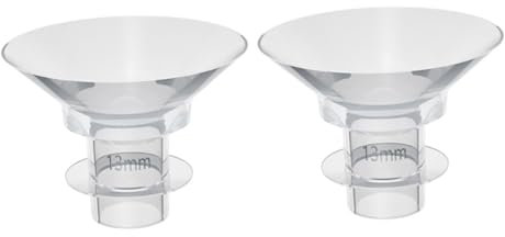 GETAJGHSD Breast Pump Flange Inserts for Wearable Breast Pump 13mm Small Silicone Flange Inserts Parts for Comfortable Use