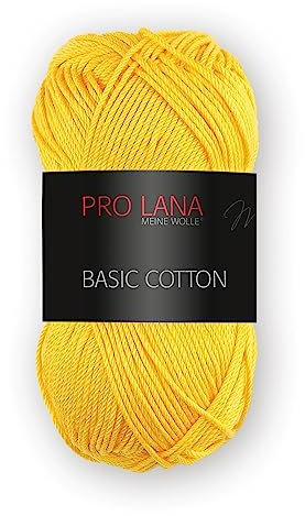 Pro Lana Basic Cotton 50g - Farbwahl (22 - gelb)