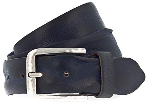 Vanzetti Ledergürtel 40 mm V4384R2482 - Marine, 95 cm