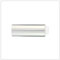 EVI Herrajes Wall Mounted Door Stop,Stainless Steel - White Rubber,28x75mm,04019875BTPMAM
