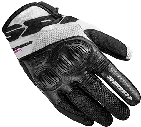 SPIDI, Flash-R Evo Lady, Damen-Motorrad-Handschuhe, schützend & strapazierfähig, Sommerhandschuhe, wasserdicht & rutschfest, Touchscreen-tauglich, durchschn.Gewicht 0,1 kg