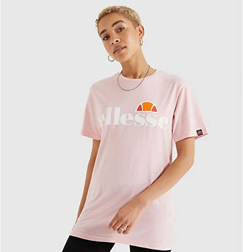 ellesse Women Albany T-Shirt, Light Pink, 12