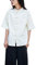 Femme Chemisette Chinoise en Lin Kung Fu Chemise Manches Courtes Confortable Ma
