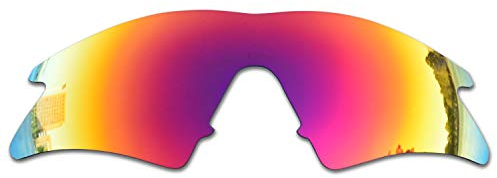 SOODASE Für Oakley M Frame Sweep Sonnenbrillen Rot Polarisierte Ersatzgläser