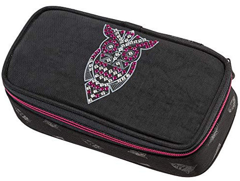 WALKER Schneiders Night OWL - Eule - Federbox Schüleretui Federmappe Pencil Box 49615-080