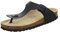 AFS-Schuhe 2107, Sommerschuhe Damen Sandale aus Leder, Bequeme Pantoletten mit Fussbett Made in Germany (39 EU, schwarz glatt)