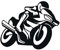 Motorrad Biker Sticker - Bomb Shocker Aufkleber JDM OEM Decal - Bombing - Dub DUBWAY (weiß innenklebend)