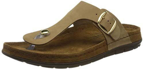 Rohde Damen Rodigo Pantoletten, 14 Natur, 36 EU