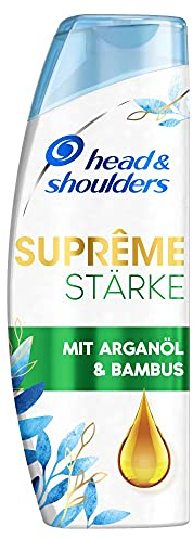 Head & Shoulders Suprême Stärke Anti-Schuppen Shampoo, Mit Arganöl & Bambus, 250 ml, Haarpflege Arganöl, Haarpflege Glanz, Haarpflege Trockenes Haar, Arganöl Haare, Argan Öl, Shampoo Damen