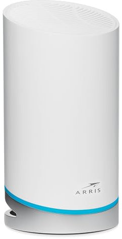 ARRIS Surfboard mAX W21 Tri-Band Mesh Ready Wi-Fi 6 Router | AX6600 Wi-Fi Speeds up to 6.6 Gbps | Coverage up to 2,750 sq ft | 1 Router | Two 1 Gbps Ports | Alexa Support | 2 Year Warranty