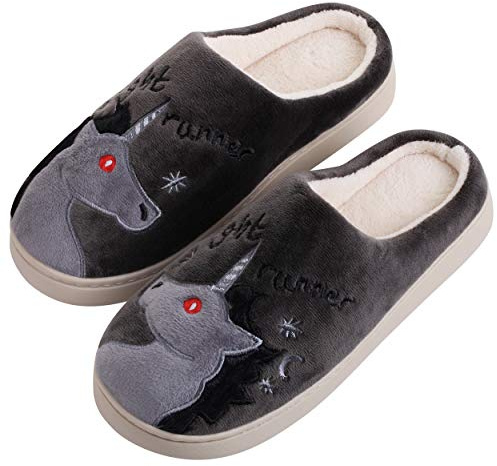 Katara Unisex Flauschige Flache HausschuheHausschuh