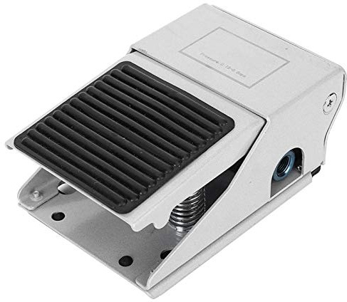 Pneumatic Foot Press Control Air Pneumatic Pedal Valve 3 Way 2 Position G1/4 Threaded Air Pneumatic Pedal Valve Switch